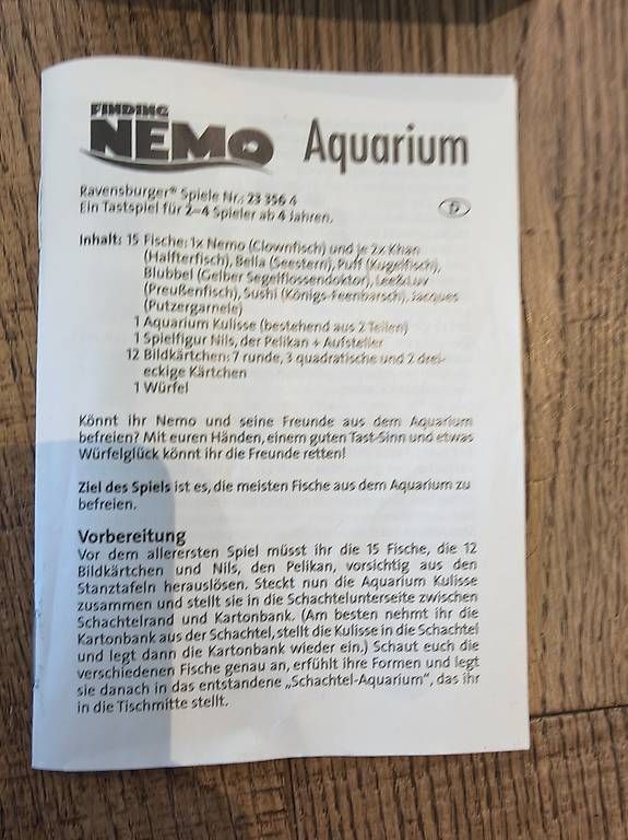 Libri: Finding Nemo Aquarium  – Usato da Grafenried venduto da Gisela70 2