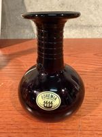 Vase Bohême Violette Vintage Tchécoslovaquie 18cm 🏺