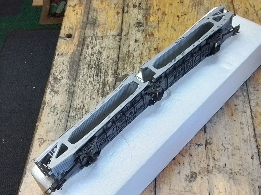 Lima Trains électriques: Lima Autotransportwagen Nachtzug HO H0 Beschädigt – D'occasion à Oberurnen par DVDL 1