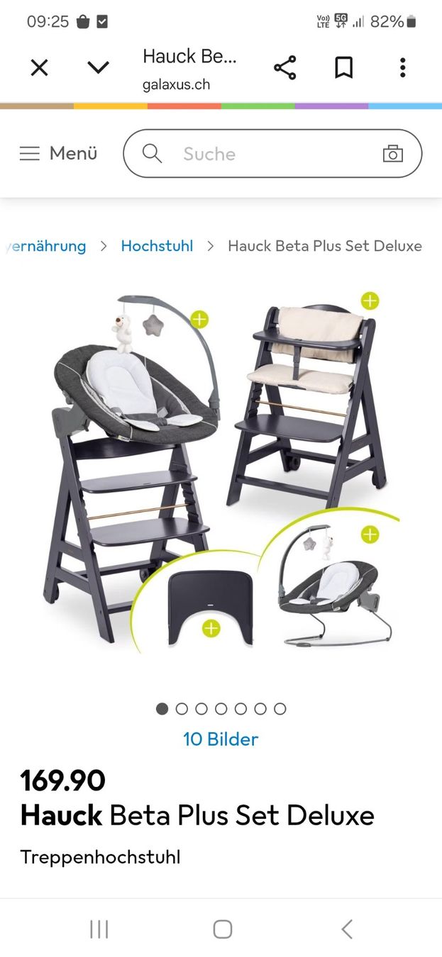 Hauck Seggioloni: Hauck Beta plus Deluxeset – Nuovo e nell'imballaggio originale da Zwingen venduto da ram_8zx2