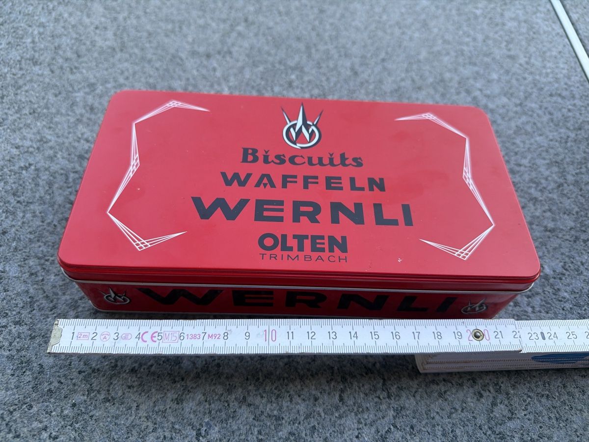 Barattoli: Vintage Wernli Blechdosen 3 Stk – Usato da Deitingen venduto da Himhip 7