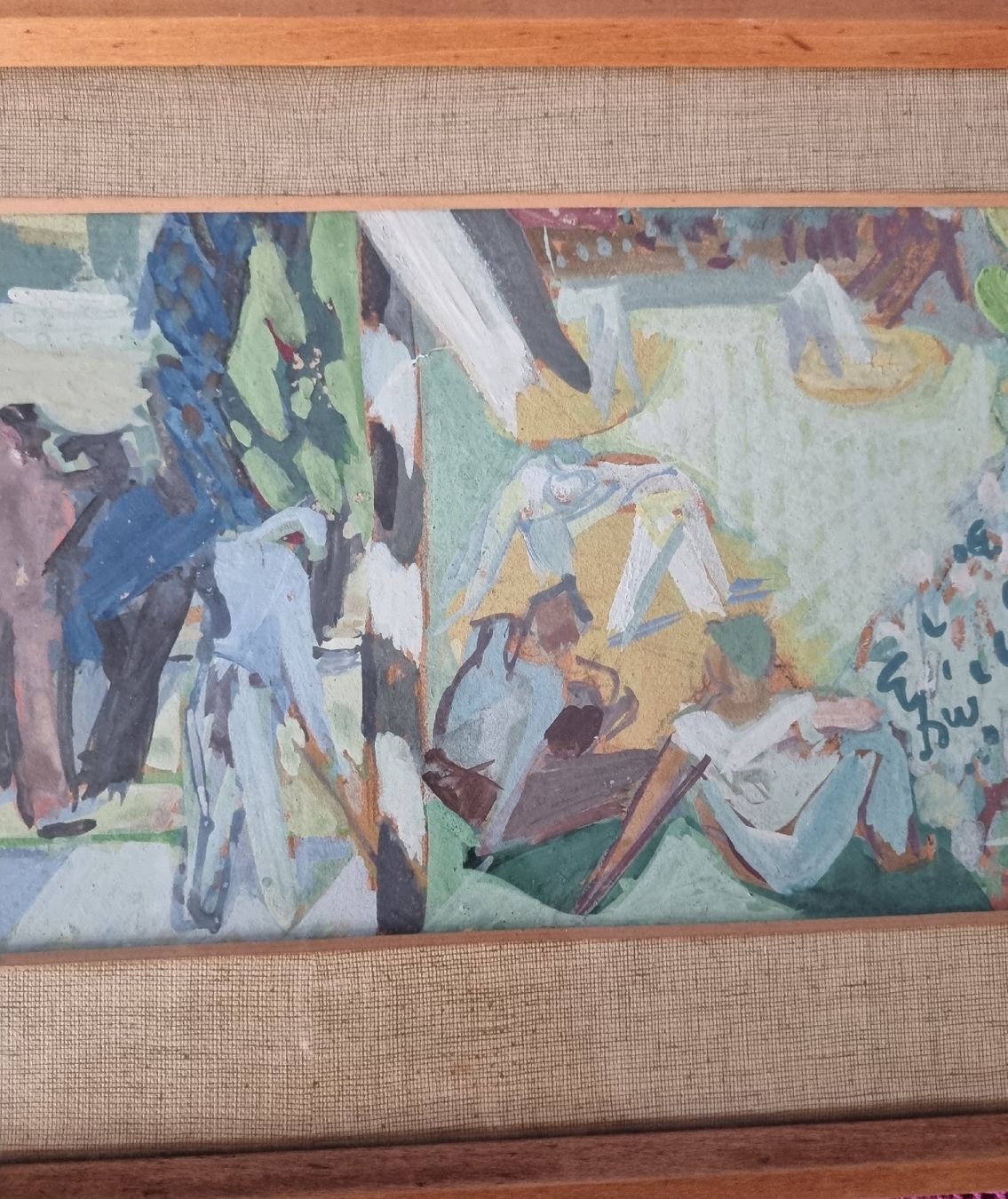 Gemälde: Aquarell von Martin A. Christ – Gebraucht aus Zürich von Emmaforte 5