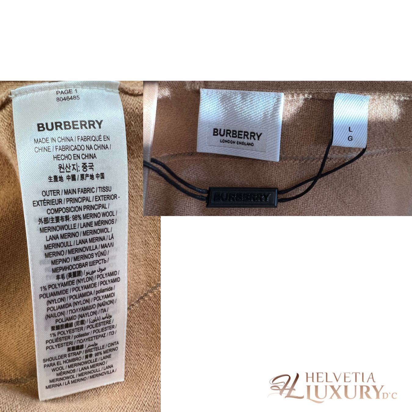 Burberry Pantaloni: Burberry Hose – Nuovo e nell'imballaggio originale da Lachen SZ venduto da HelvetiaLuxury 5