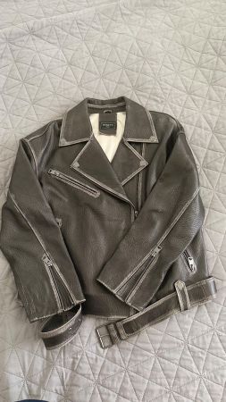 Veste en cuir Neuf
