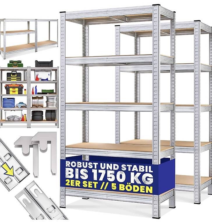 Scaffali: 2x Schwerlastregal – Usato da Augst BL venduto da luk_9wsv