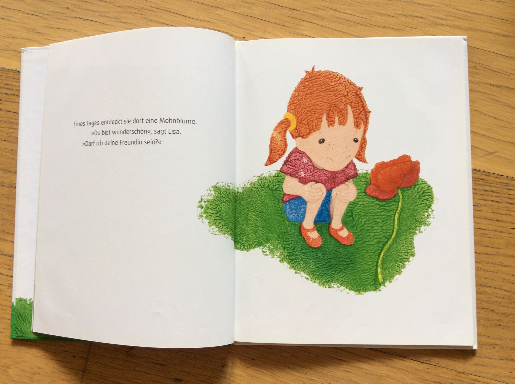 Libri: Lisas Mohnblume - schön Illustriertes Kinderbuch – Nuovo (secondo la descrizione) da Dielsdorf venduto da Silviav02 2