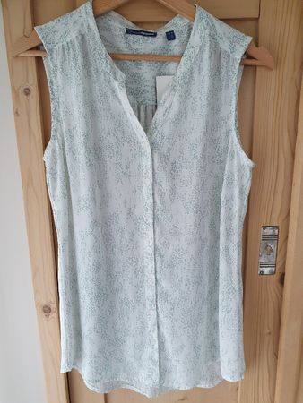 Ärmellose Bluse, 36