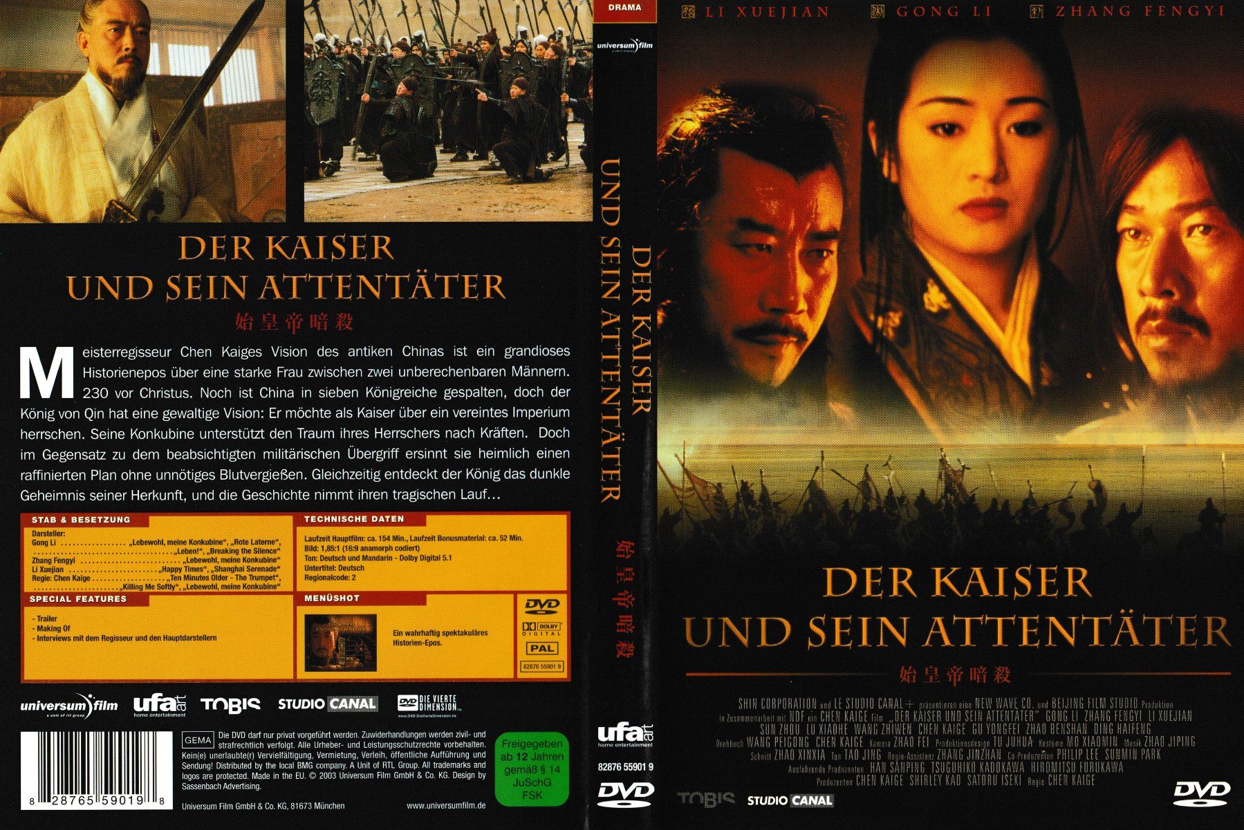 Tutti i DVDs: DVD - Der Kaiser und sein Attentäter – Usato da Langnau am Albis venduto da MediaRescuerKeLoX