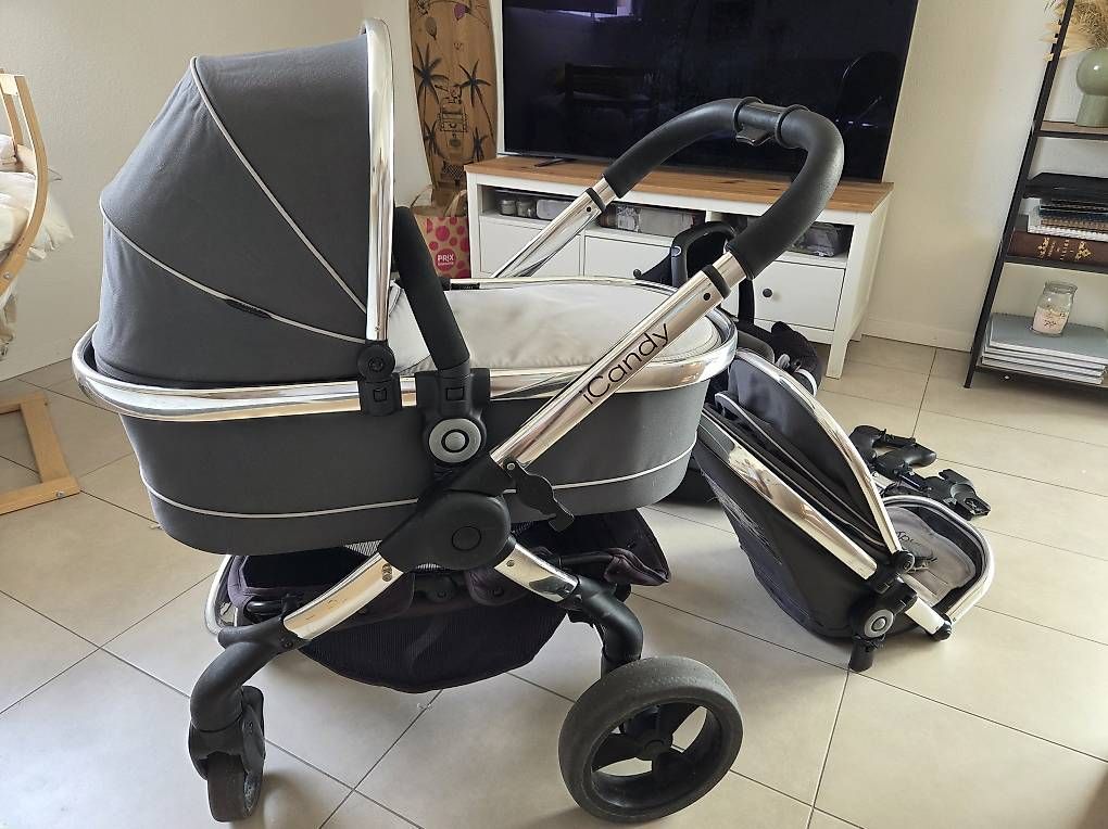 Carrozzine: Icandy Poussette et maxi-cosy isofic – Usato da Trey venduto da gla_cx2g 4