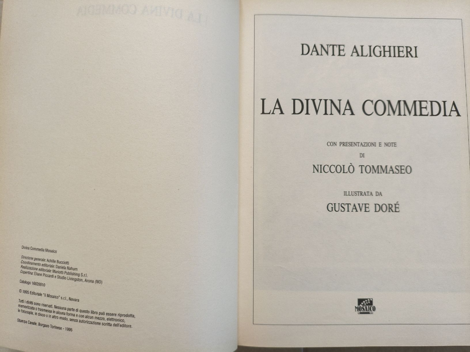 Libri: La divina commedia illustrata da Gustave Doré – Usato da Tesserete venduto da rud_7vkn 1