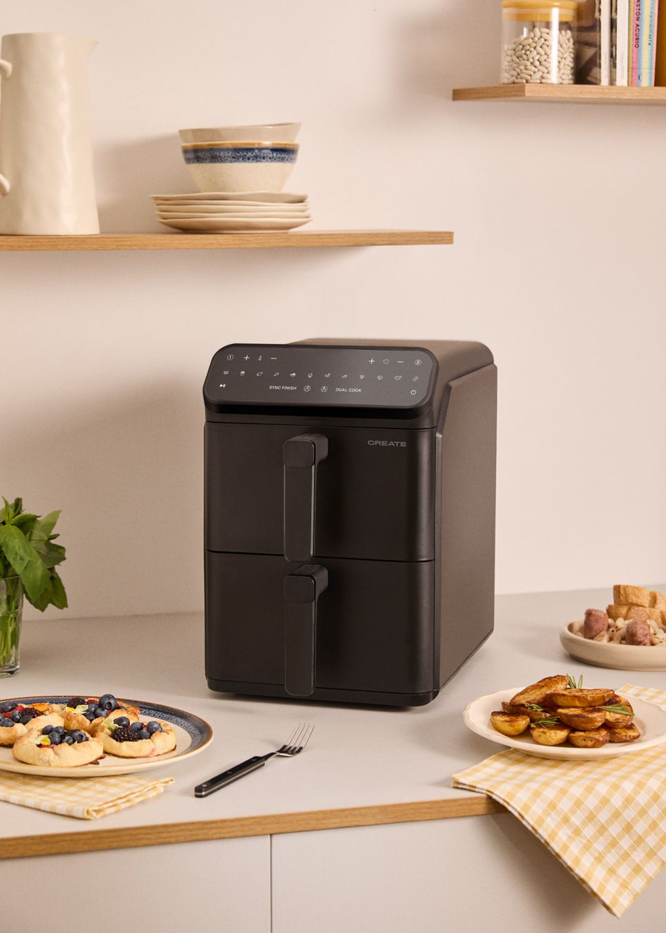 Appareils de cuisine: AIR FRYER DUAL STACK – Neuf avec emballage d'origine à Bremgarten AG par simpliCH 2