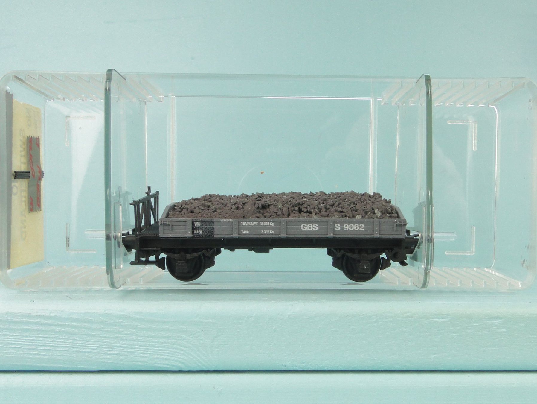 Modellini di ferrovie: Ruco 1014 GBS Flachwagen, NEU – Usato da Bülach venduto da cann11 3