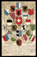 Schweiz, Schweizer Wappen, Bern, Luzern,