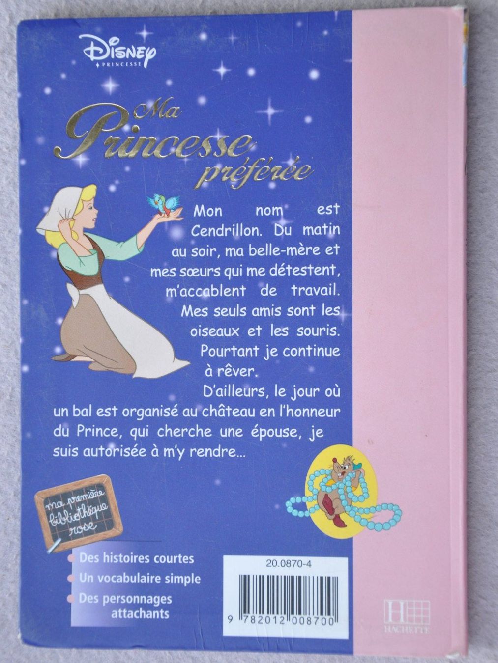 Libri: Ma princesse préférée : Cendrillon - Disney – Usato da Fully venduto da Minouchka 1