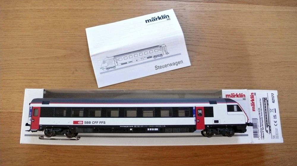 Märklin Trains électriques: Märklin 42153/42154/42177 - 6-tlg. EW IV-Pendel SBB -NEU/OVP – Neuf avec emballage d'origine à Aarau par Uilleannpiper 1