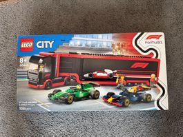 Lego 60445 - F1 Transporter mit RB20 & AMR24 F1 Rennaut