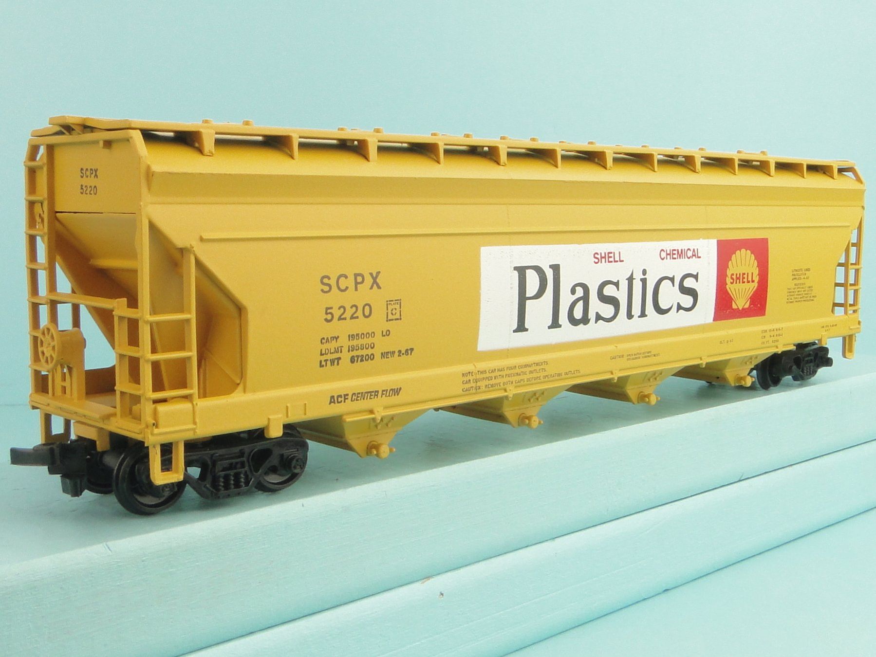 Athearn Modelleisenbahnen: Athearn 1910 Shell 55' Center Flow – Gebraucht aus Bülach von cann11 3