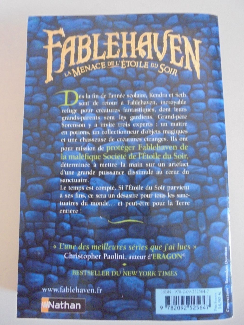 Libri: FABLEHAVEN "2) La menace de l' étoile du soir " Brandon MULL – Usato da Eclépens venduto da Consuelo 1