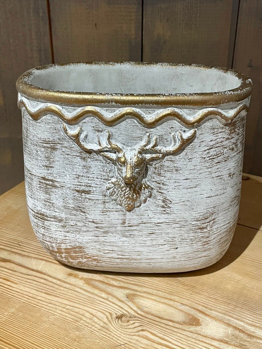 Tutte le decorazioni: Dekoration Töpfe mit Hirsch/Design/Neu – Nuovo e nell'imballaggio originale da Volketswil venduto da rubin74