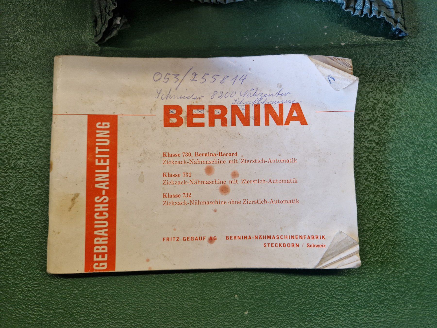 Bernina Macchine da cucire: Bernina Nähmaschine 730 – Usato da Wädenswil venduto da tometino 3