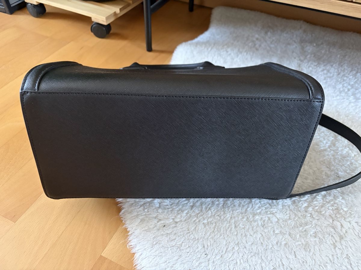 Karl Lagerfeld Borse da donna: Karl Lagerfeld Black Leather Tote Bag – Usato da Zürich venduto da Abu95 6