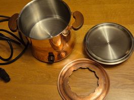 SIGG 4270 Fondue-Set Kupfer, Elektrisch