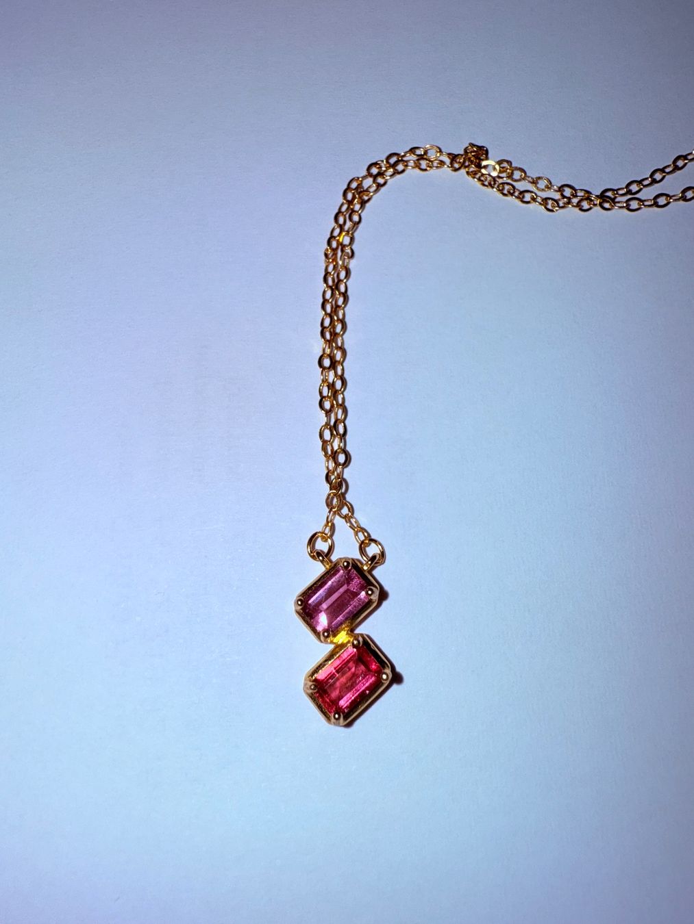 Catenine: Collier Duo de Tourmalines – Nuovo e nell'imballaggio originale da St-Maurice venduto da Sandrinette123 1