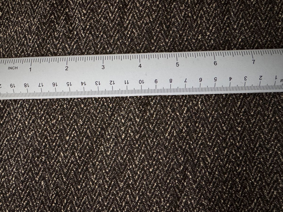 Tessuti: 5 Laufmeter dunkelbrauner Stoff – Nuovo e nell'imballaggio originale da Muttenz venduto da einfach-schoen 1