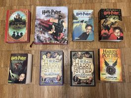 Harry Potter Büchersammlung (alle vorhanden ausser Band 2)