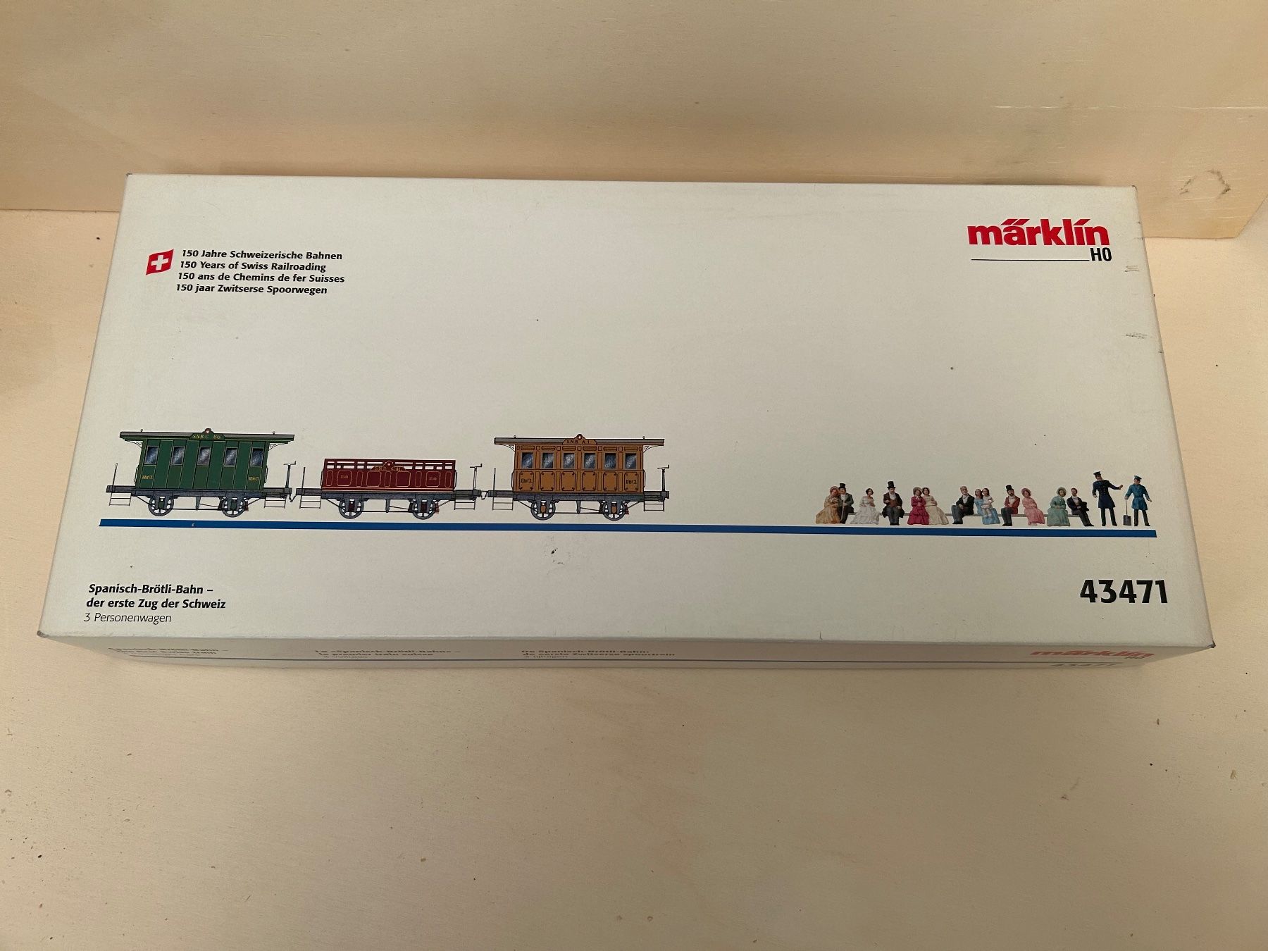 Märklin Trains électriques: Wagenset Spanisch-Brötli-Bahn 3-teilig – D'occasion à Aesch (Neftenbach) par klaibovski 4