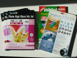105 Blatt Inkjet-Papier GP Spectrum 210g +Unicorn UNGEÖFFNET