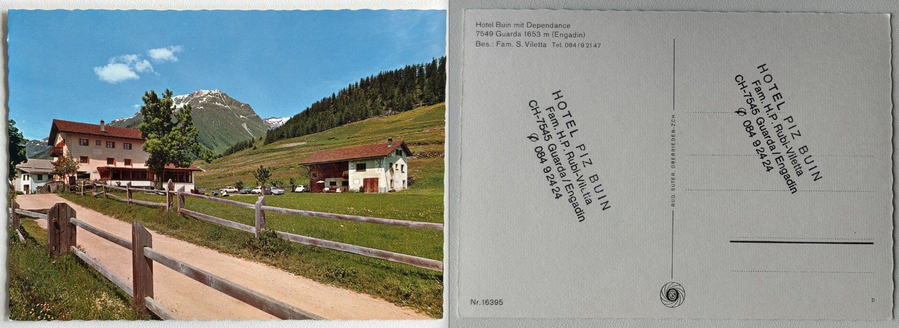 Cartoline postali: Postkarten Ansichtskarten Kanton Graubünden (7 Postkarten) – Usato da Belp venduto da Peltola13 7