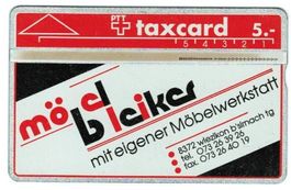 Taxcard 108E_03925 Bleiker Wiezikon b. Sirnach 5Fr