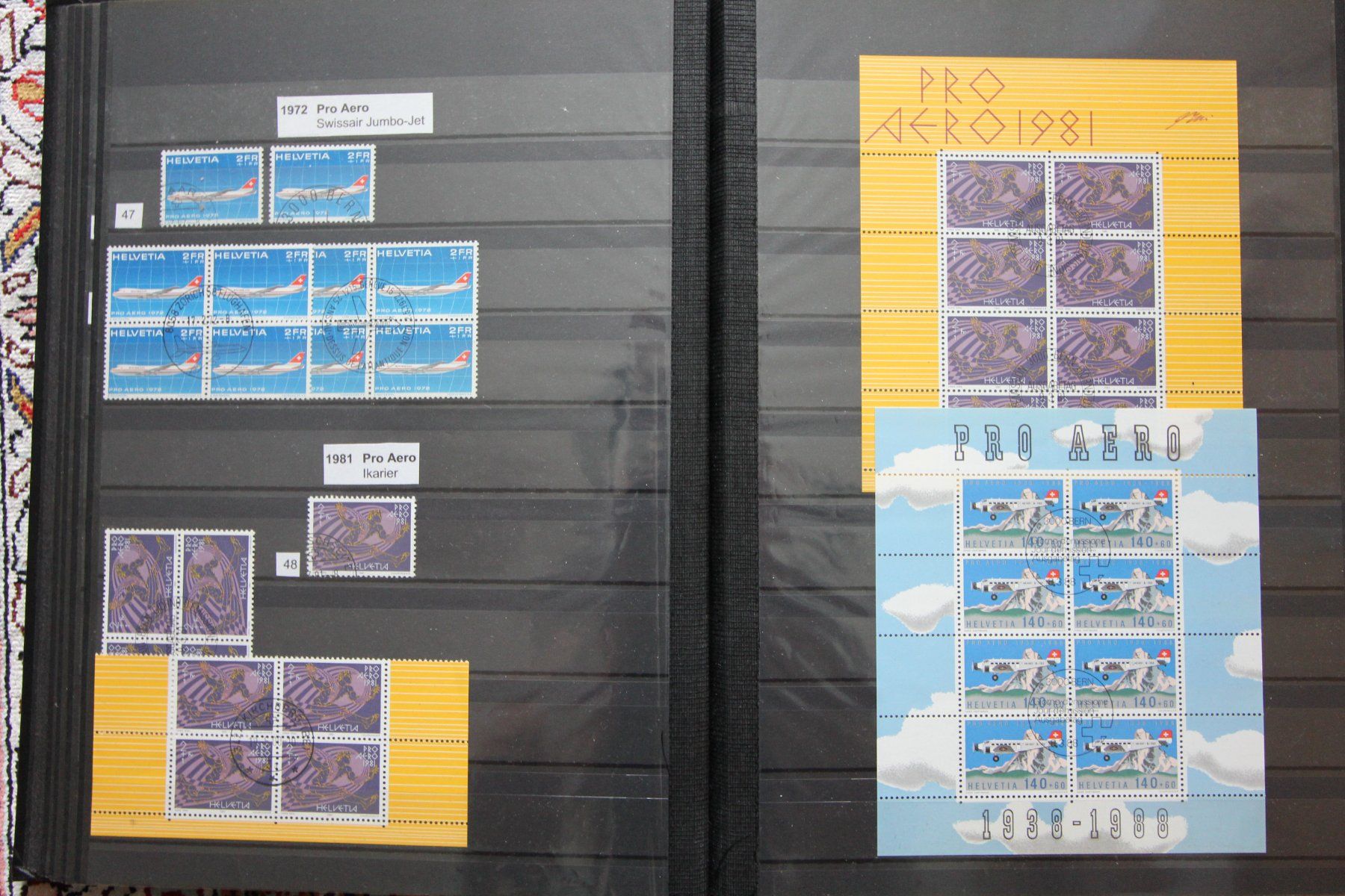 Tutti i francobolli: Flugpost Schweiz an Anfang! (3) – Usato da Schlieren venduto da Sternstunde2 8