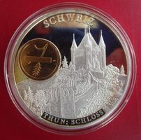 Schloss Thun - Geld Europa - 1 Rappen - 50 mm - PP