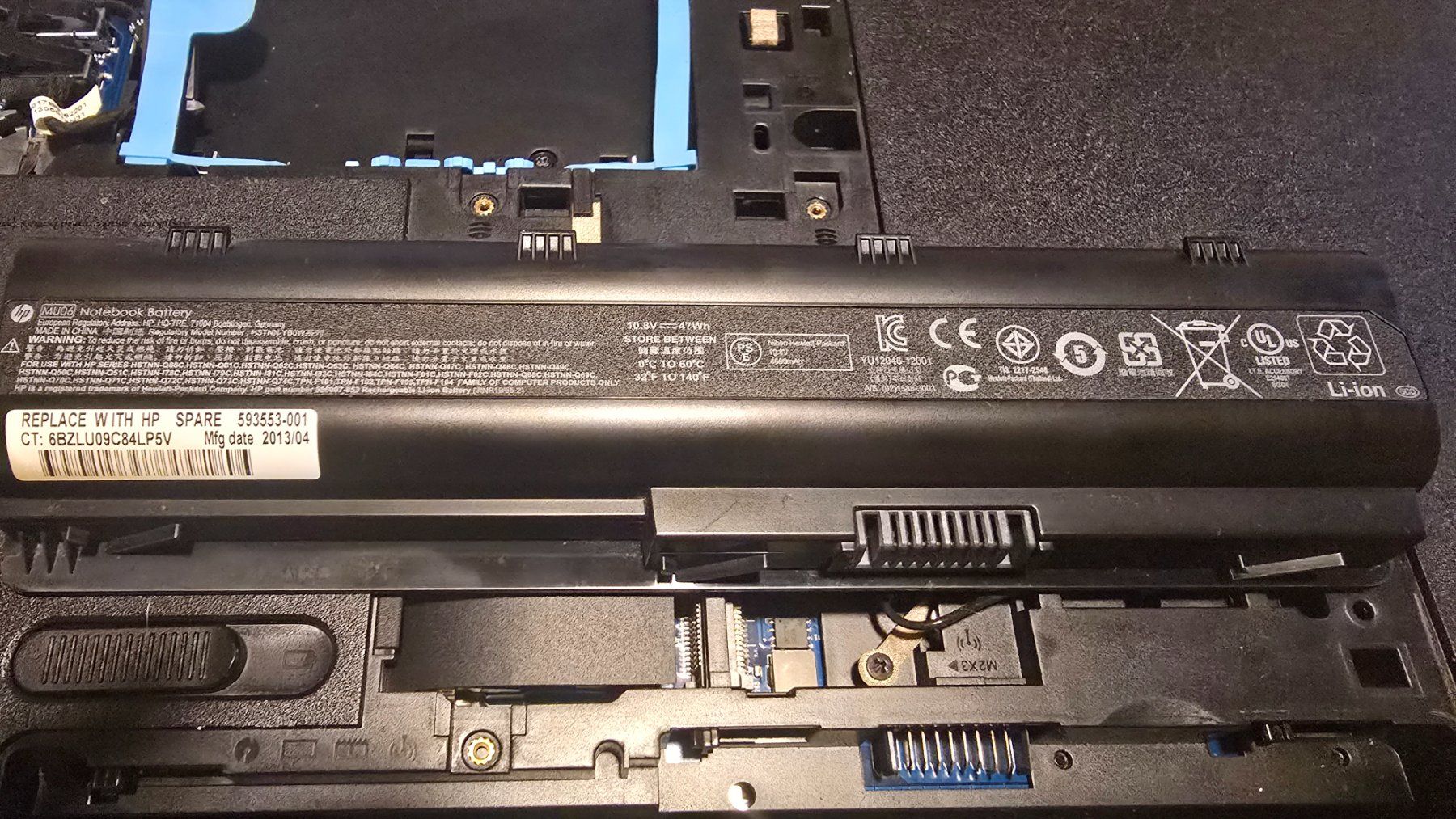 Compaq Notebook: Ordinateur portable Compaq CQ58 pour pièces – Usato da La Chaux-de-Fonds venduto da Bab_bkc6 2