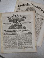 "Der Deutsche" Deutsche Zeitung 1836 Sondershausen 
