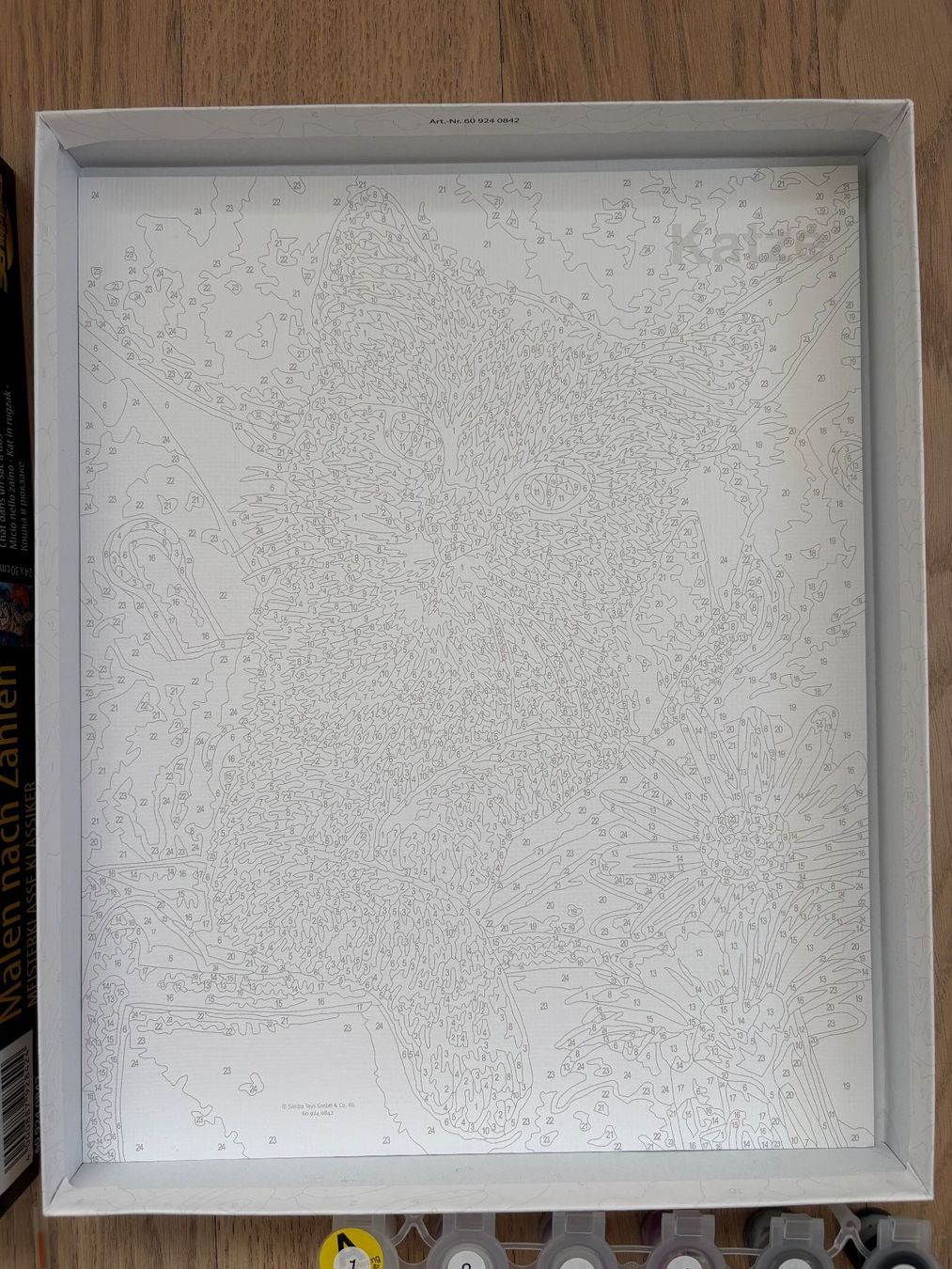 Kit bricolage: Malen nach Zahlen, Katze – Nuovo (secondo la descrizione) da Gossau SG venduto da Black-Queen 3
