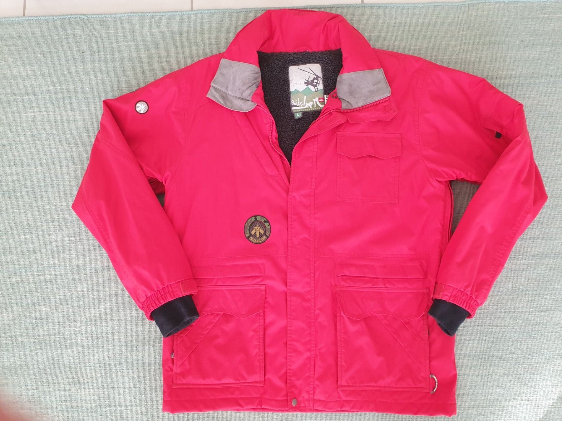 Quiksilver Giacche: Warme Winter-Sportjacke – Usato da Castelrotto venduto da Rumy