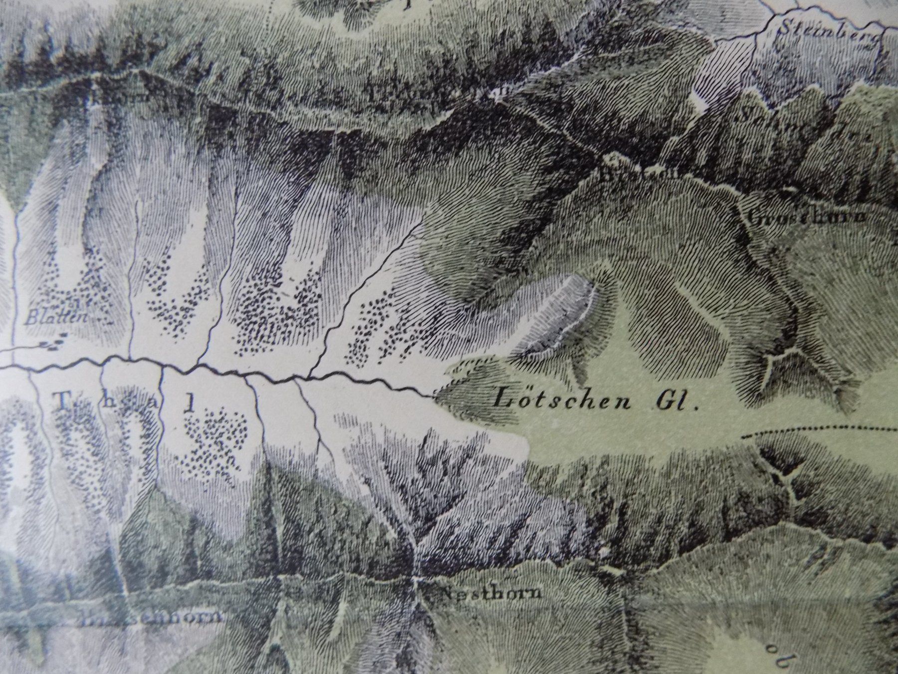 Incisioni: Panorama der Eisgebirge des Kanton Bern – Usato da Risch venduto da Antikfee 8