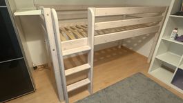 Flexa Halb-Hochbett mit Leiter