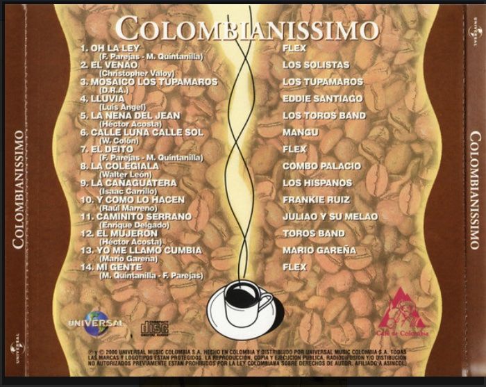 CD: Colombianissimo - 2000 – Usato da Horn venduto da enigma66 1