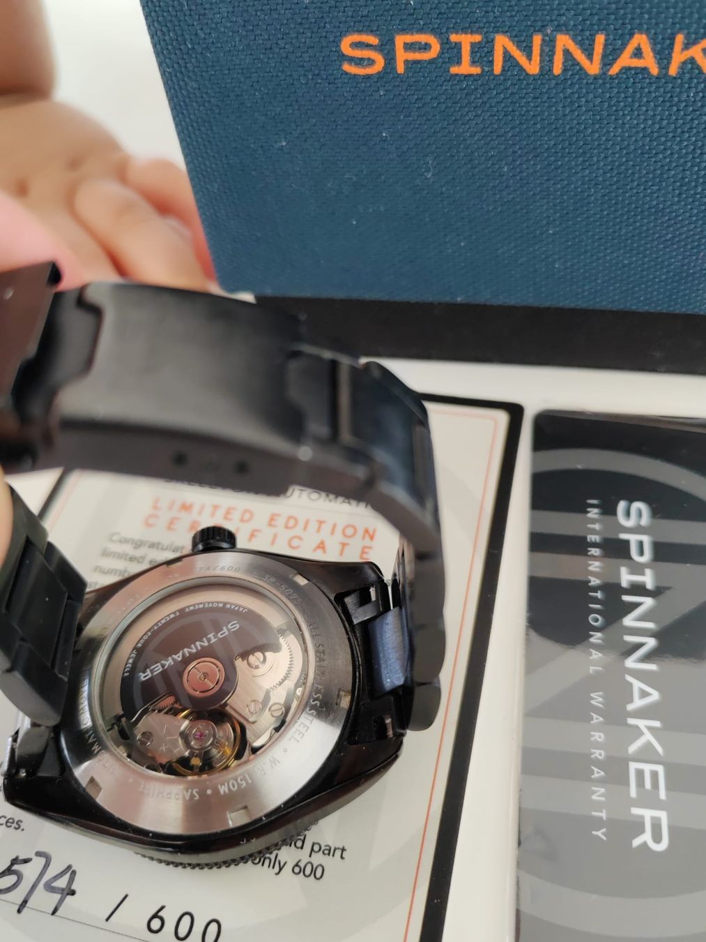 Spinnaker Orologi: Montre Spinnaker Croft Skeleton Automatic - Édition limitée – Nuovo (secondo la descrizione) da Neuchâtel venduto da Houssam_kourdache 4