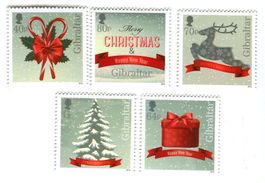 Briefmarken "Weihnachten". Gibraltar.
