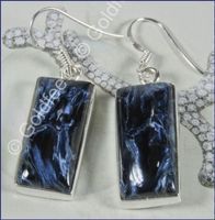 PIETERSITE, Pietersit Ohrhänger 925 Silber