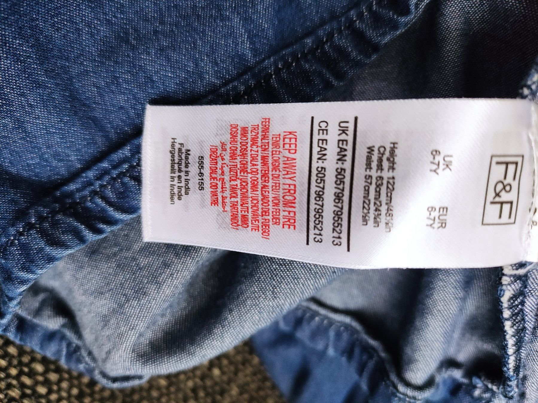 Vestiti & Gonne: Denim Kleid Gr 116/122 – Usato da Zollikerberg venduto da nmonika 3