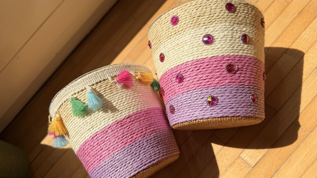 Altro per la casa: 2er Set Deko-Körbchen mit Steinchen, Sommerlich – Nuovo (secondo la descrizione) da vaduz venduto da Vale_26 2