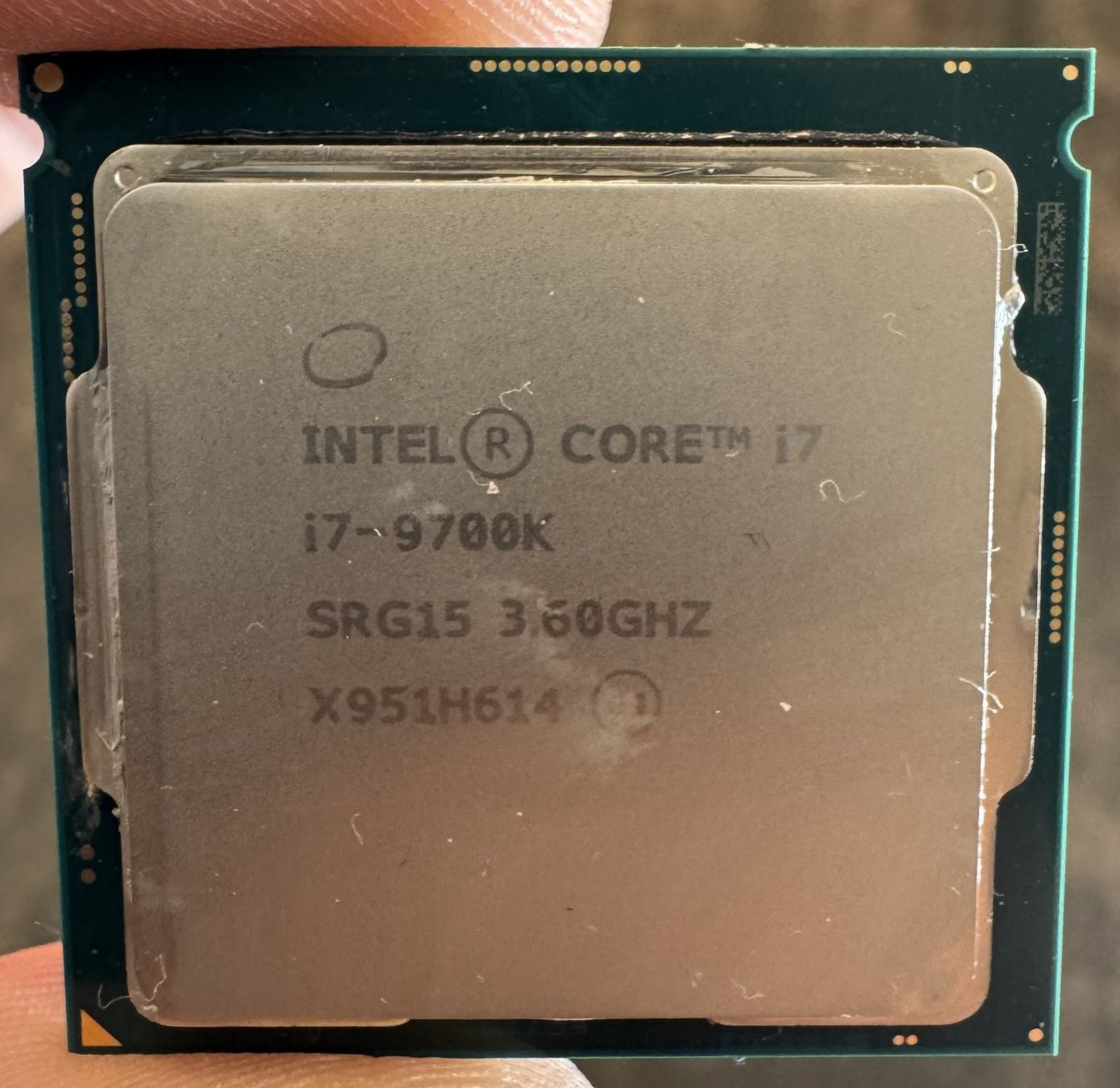 Intel Componenti elettronici: Prozessor Intel Core I7 9700K. – Usato da Dällikon venduto da Lostat 1