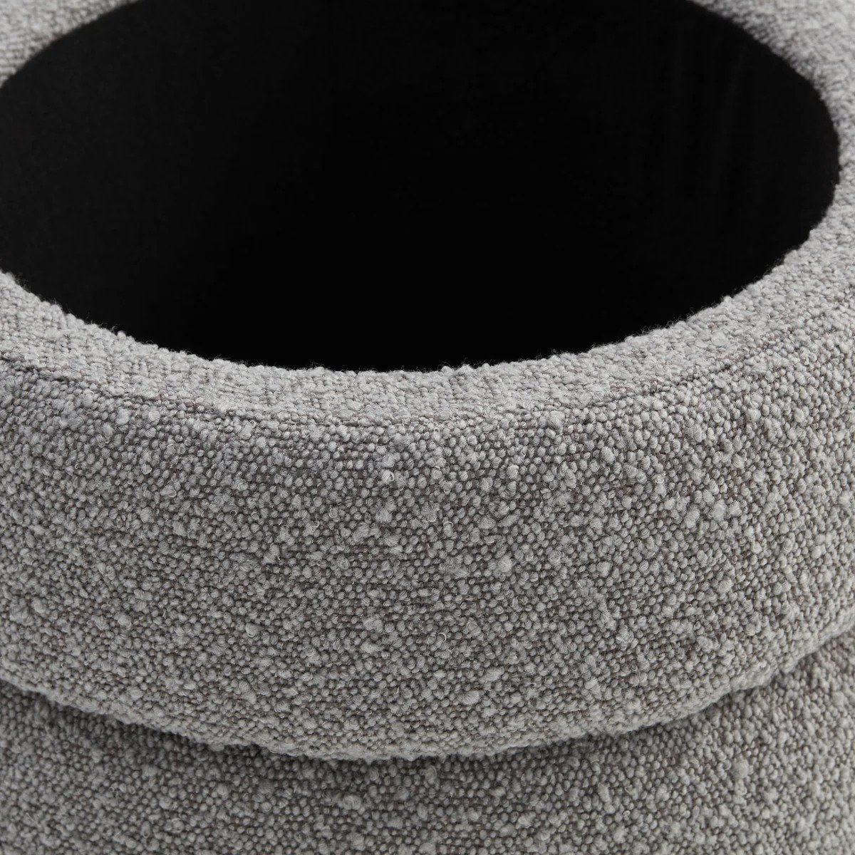 Micasa Hocker: Hocker mit Stauraum Sitzhocker Ottomane Boucle-Polster Grau – Neu und originalverpackt aus Bern von ari_66yc 2