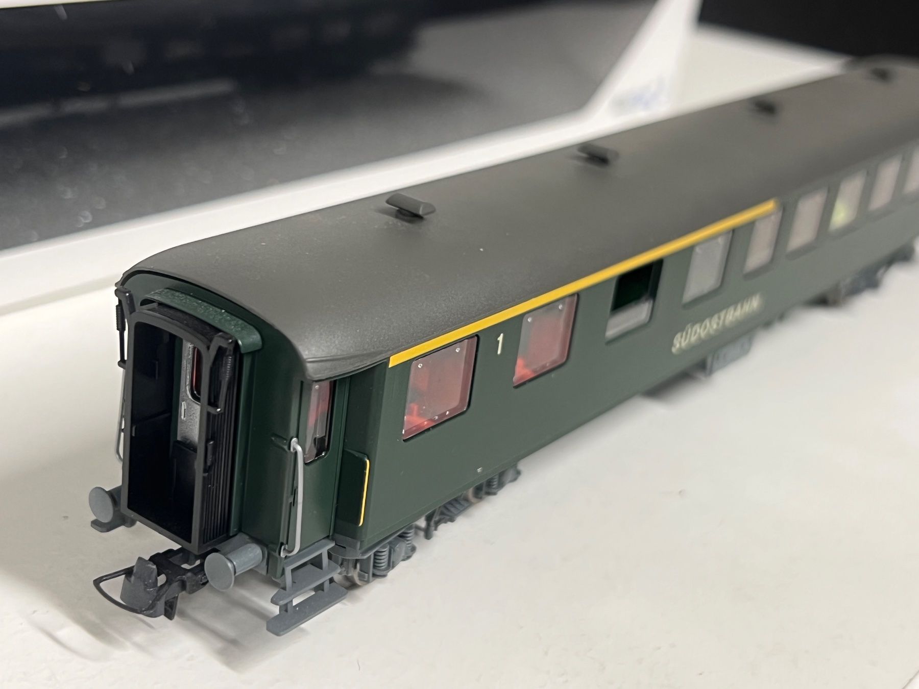 Fleischmann Modellini di ferrovie: Fleischmann SÜDOSTBAHN DC H0 – Usato da Geroldswil venduto da TopTrain54 3